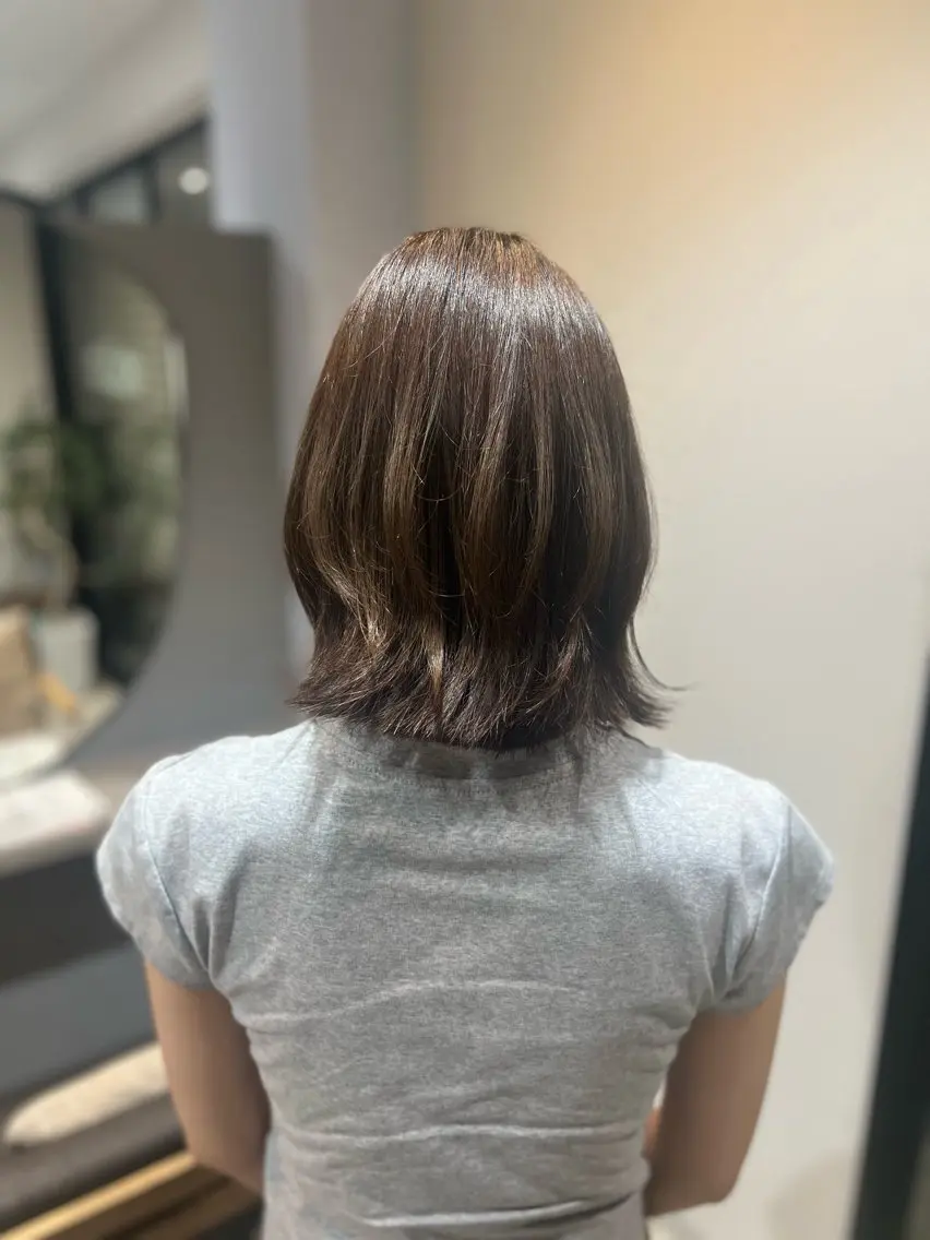 カラー ヘアカラー 川原 陽和のヘアスタイル