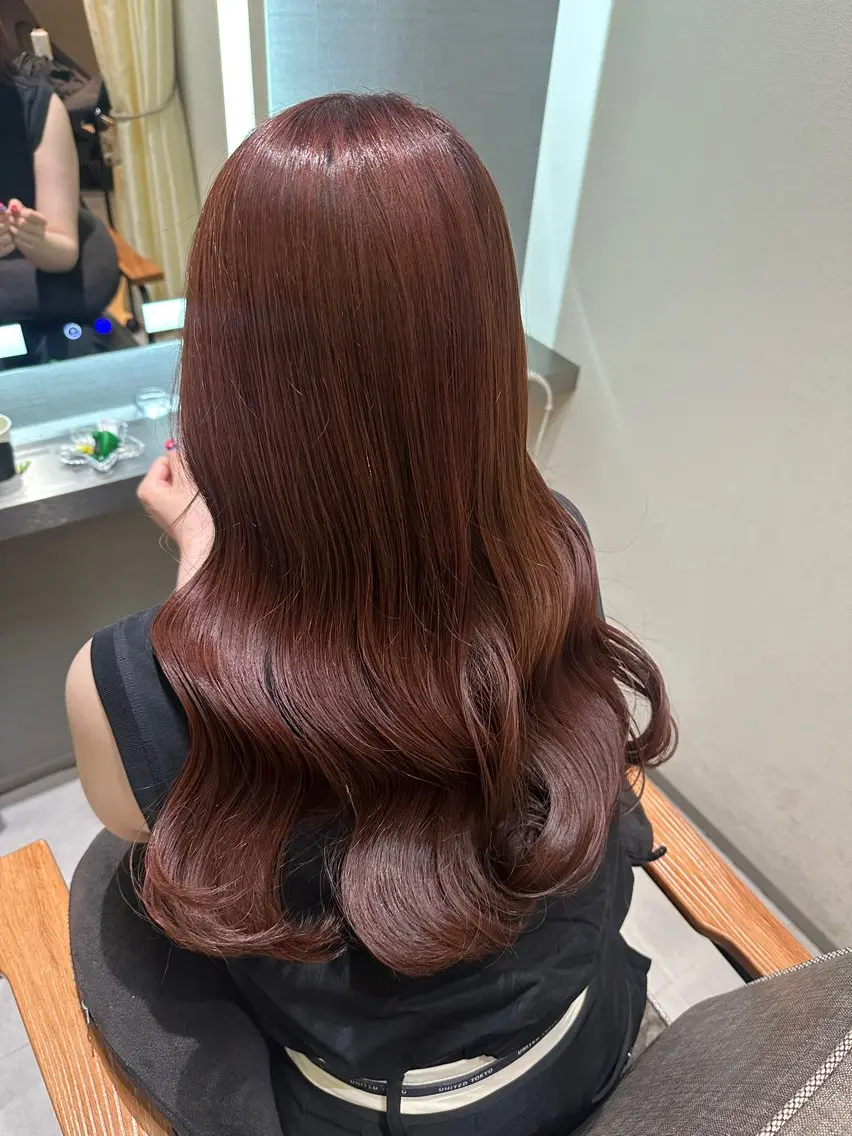 ロング 韓国風ヘア レイヤー honoka🌀のヘアスタイル