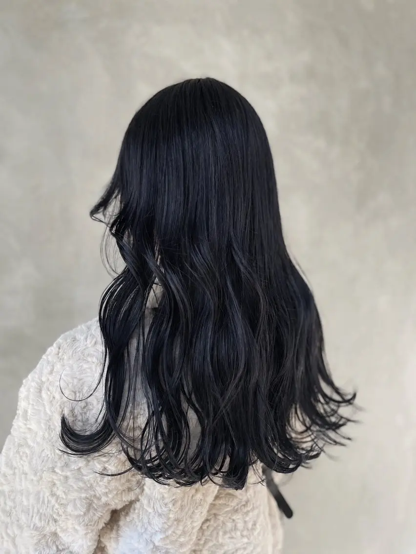 ロング カラー ヘアカラー トリートメント 寒色/韓国カラー Ukyouのヘアスタイル