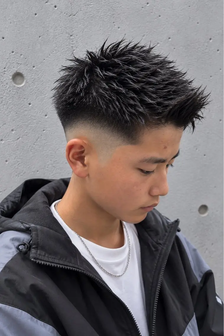 ショート カット ORI. men’s hairのヘアスタイル