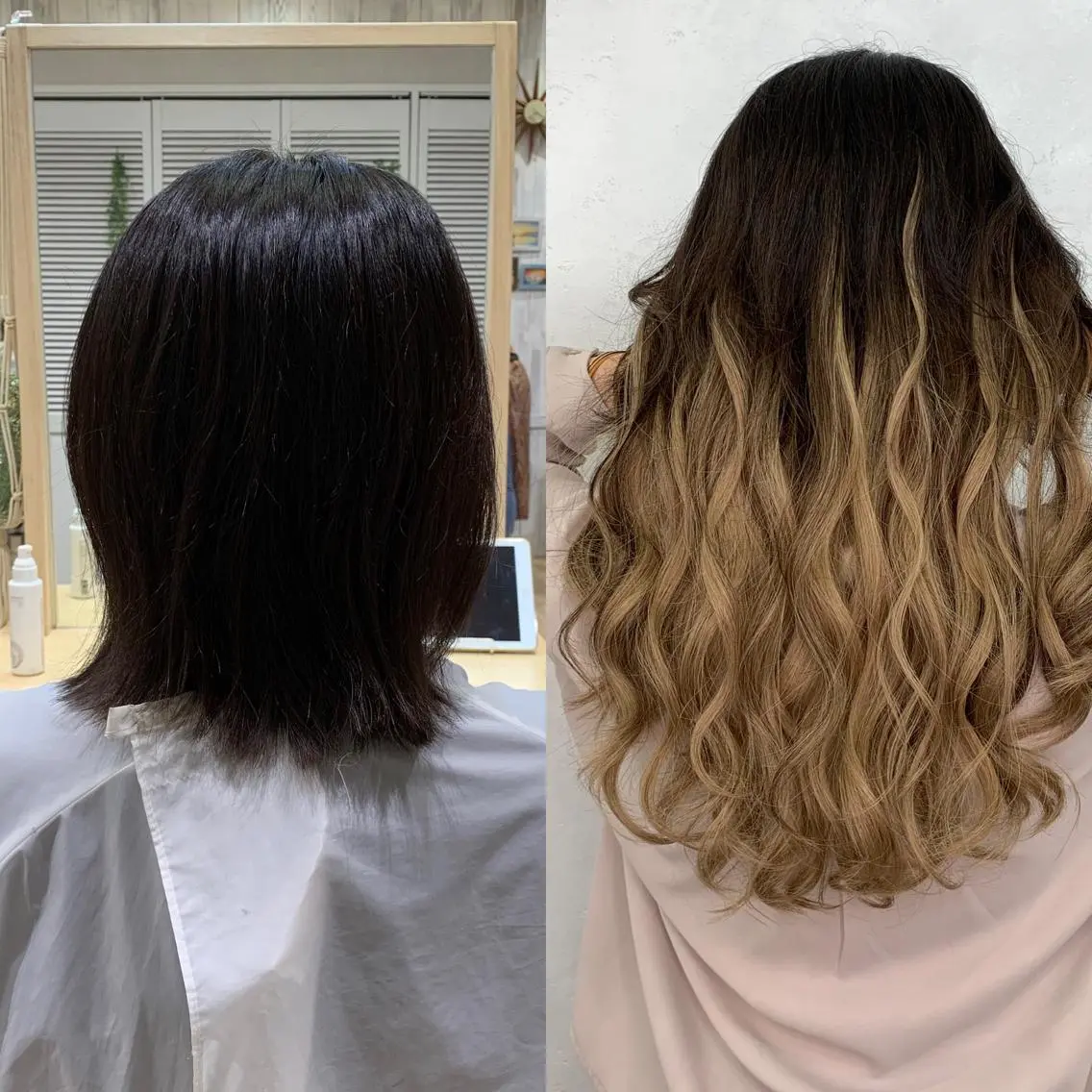ロング カラー ヘアアレンジ マツエク・マツパ エクステ TATSUYA アートディレクターのヘアスタイル