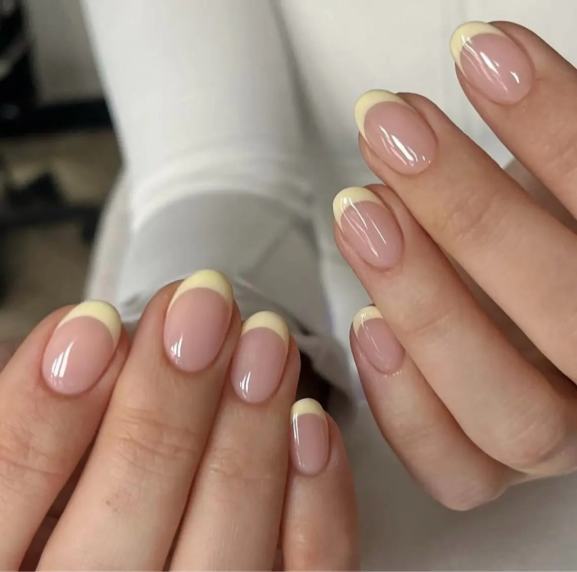 ネイル 韓国ネイル 持ち込み ニュアンスネイル ネイルチップ ハンドネイル TABI ANA.CHUOのネイルデザイン