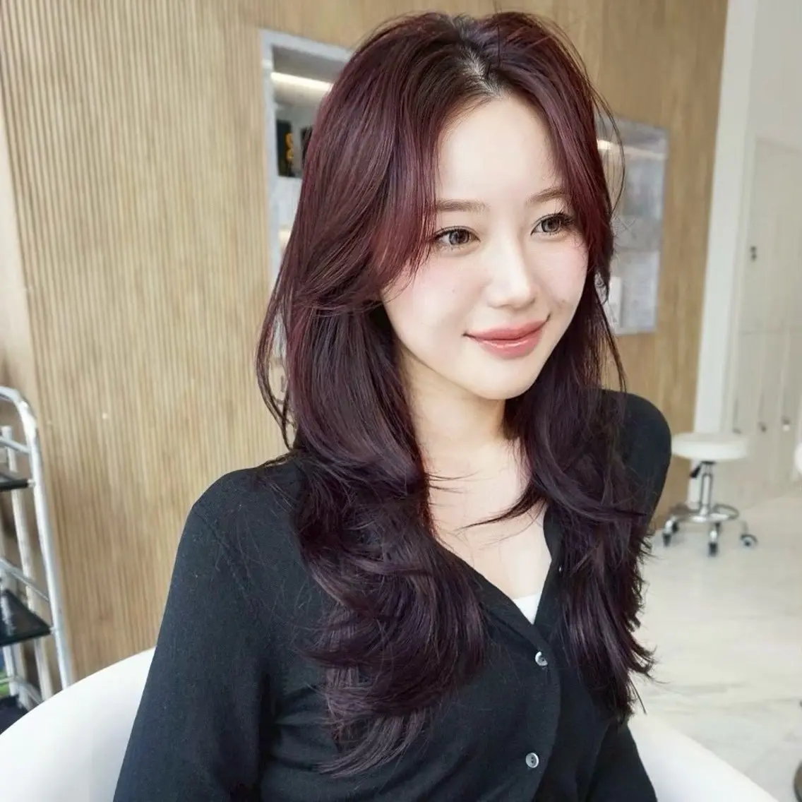 ロング カラー カット DEAN JECYのヘアスタイル