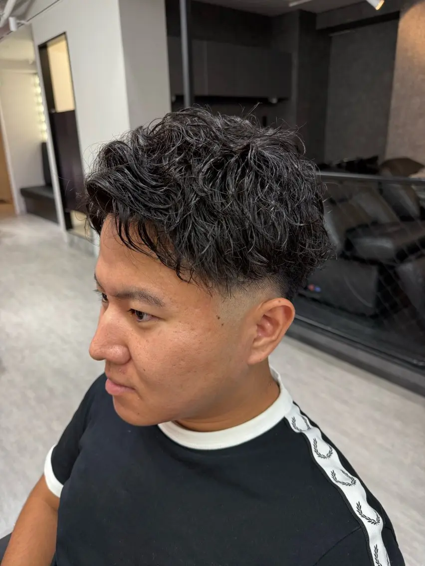 【メンズ限定】✂️カット+パーマ+眉カット✂️の写真