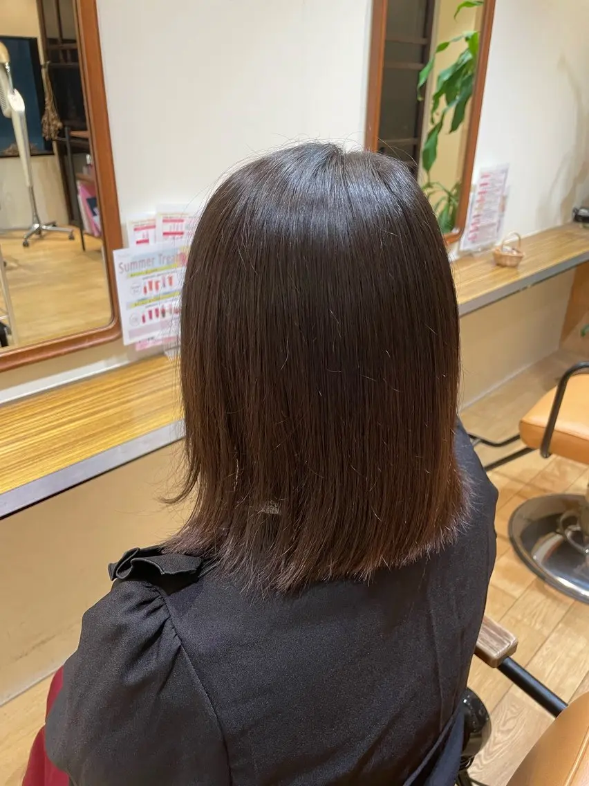 ミディアム Himeka🌷 パーマモデル様募集中のヘアスタイル