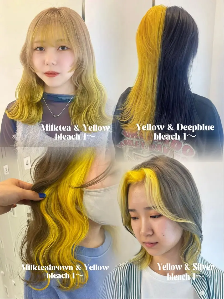ミディアム カラー ブリーチ ケアブリーチ デザインカラー ダブルカラー ハイトーンカラー ヘアカラー トリートメント 💋ハイトーンデザイ ンヘア💋A'nyuのヘアスタイル