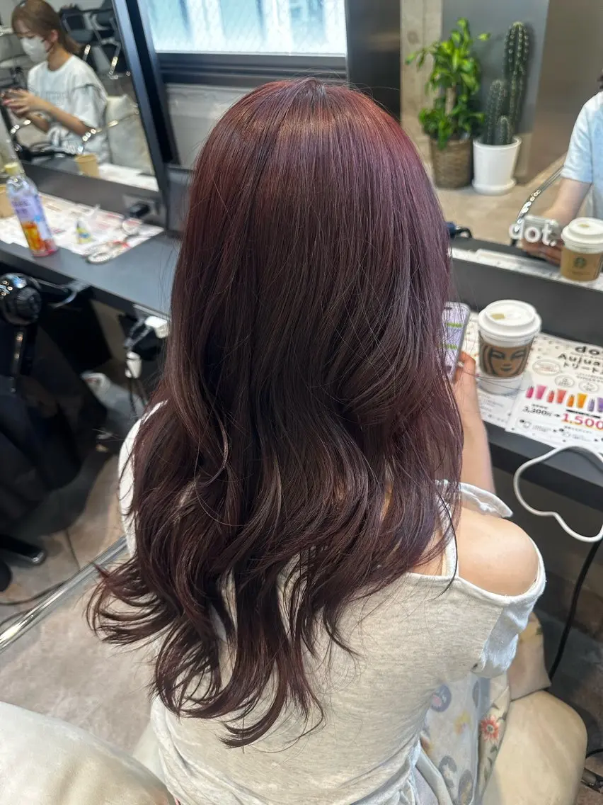 ロング カラー 透明感カラー🫧／ Ke-naのヘアスタイル