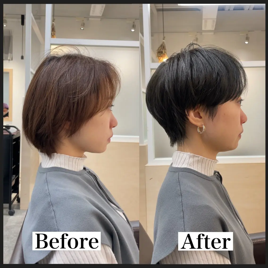 ショート カラー 表参道【髪質改善】 宮嶋勇太のヘアスタイル
