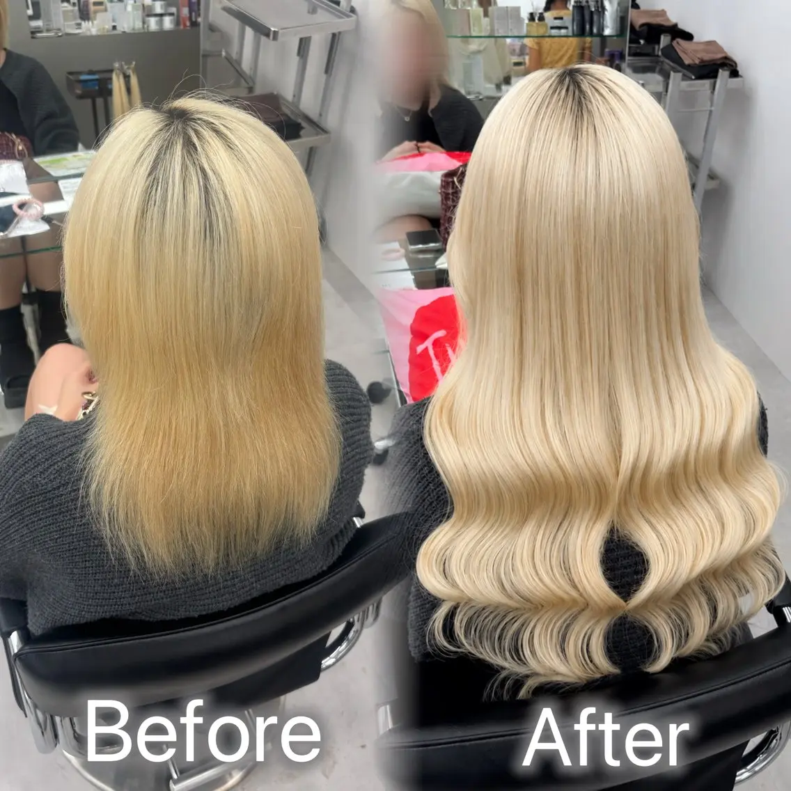 ロング カラー ヘアアレンジ メンズ カット ヘアカラー トリートメント エクステ ヘアセット 羽エク指名No1✨️ シールエク🌙しぇるのヘアスタイル