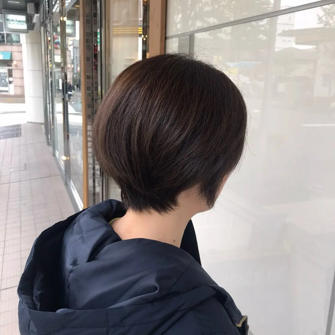 ショート カラー ヘアアレンジ WE BE PARSLEY3のヘアスタイル