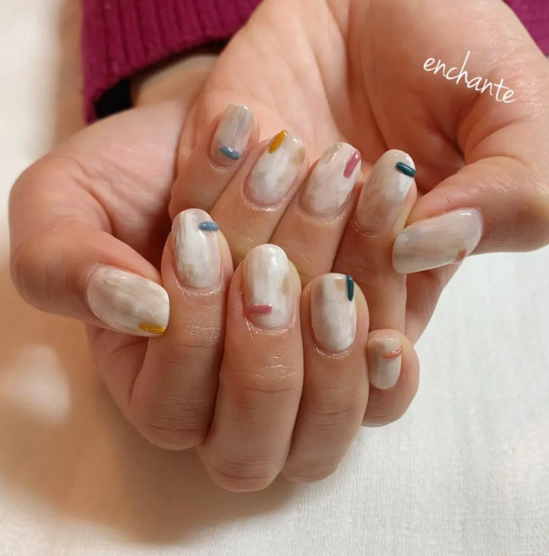 ネイル enchante 自由が丘のマツエク・マツパデザイン