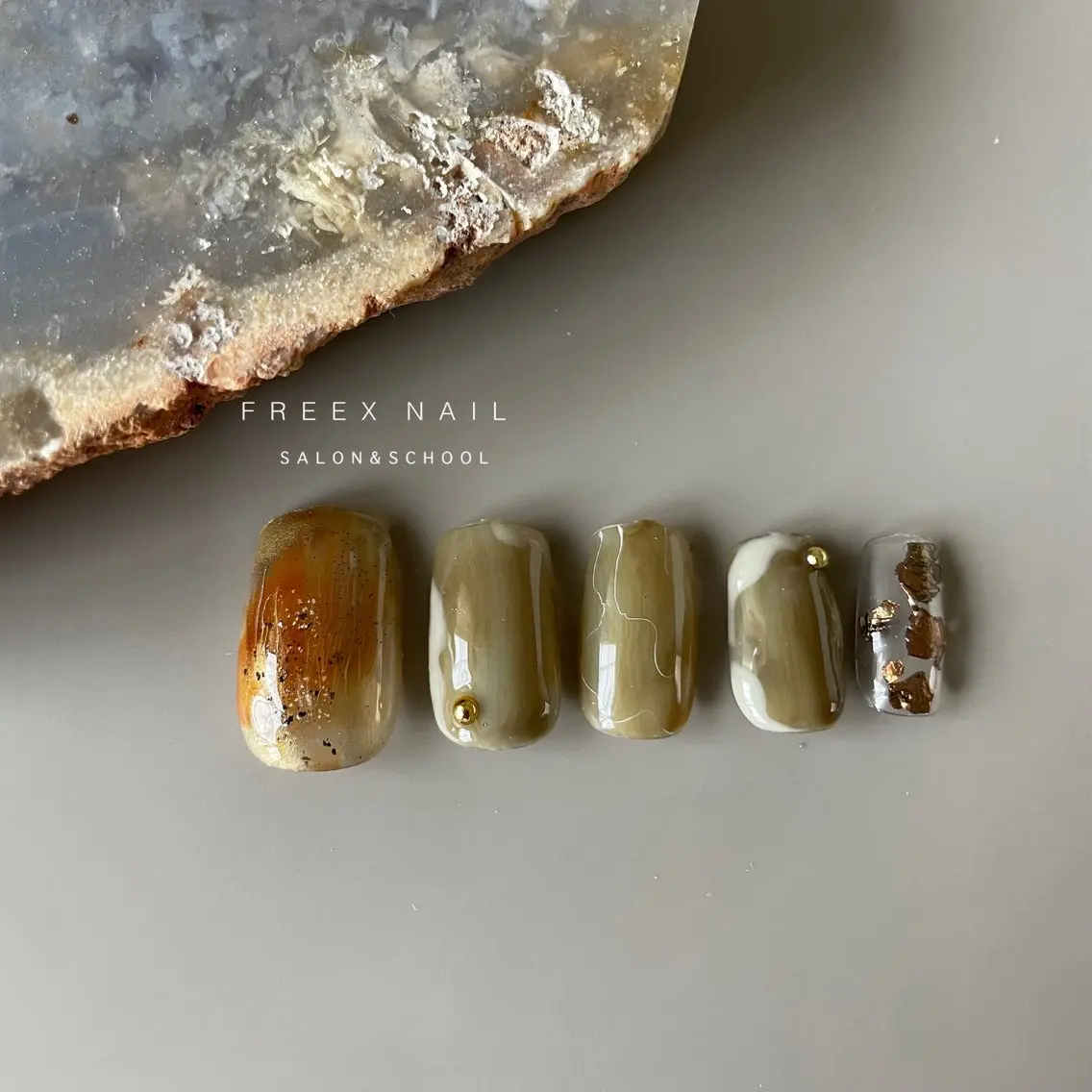 ネイル ニュアンスネイル ハンドネイル ハンドケア freex nail /ニュアンス/個性派のネイルデザイン