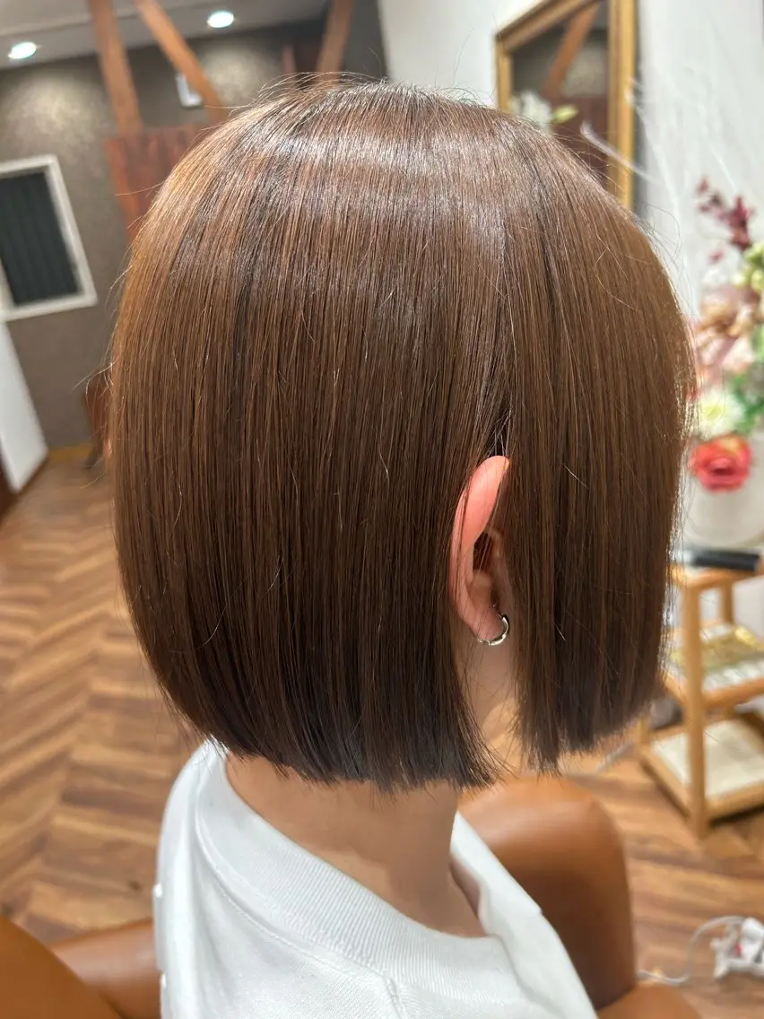 ショート 【似合わせカット 】🦋岩崎 美保🐾のヘアスタイル