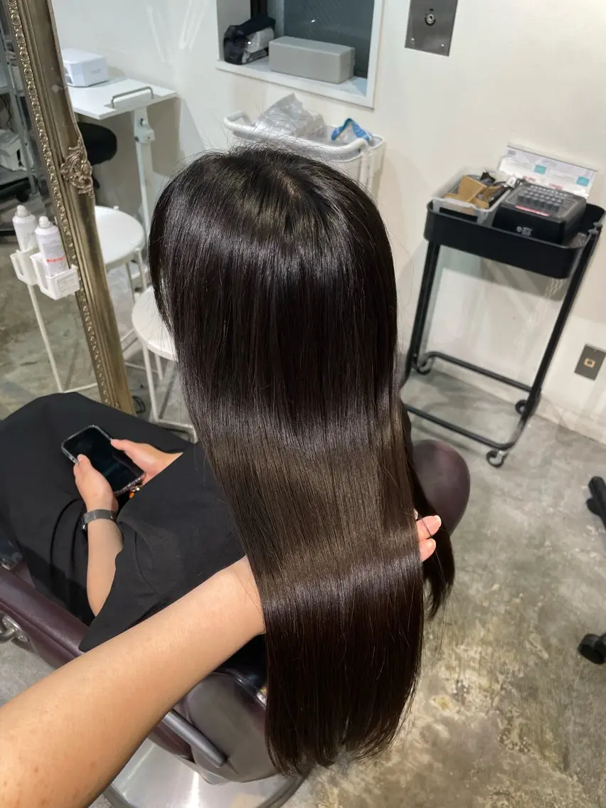 ロング トリートメント 風音 🍎のヘアスタイル