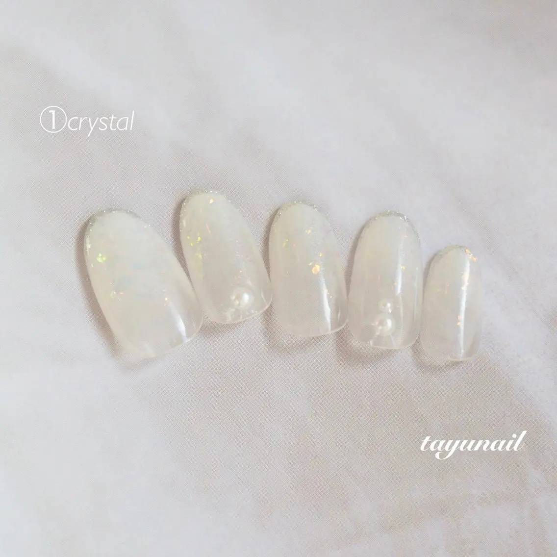 ネイル ブルー フットネイル フレンチネイル ジェルネイル キラキラネイル ネイルサロン 【たゆnail】のネイルデザイン