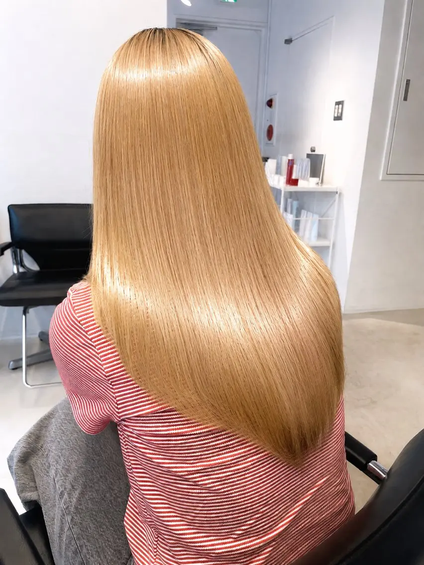 ロング カット トリートメント 髪質改善/ 艶髪人気/Renaのヘアスタイル
