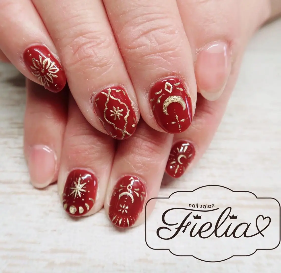 ネイル ハンドネイル Fielia momoのネイルデザイン