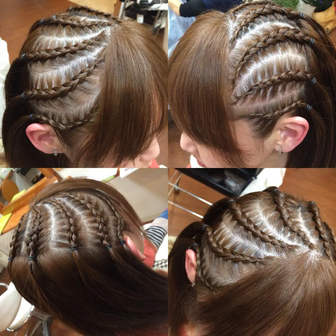 ✨コーンロウ✨ 本田さゃかのヘアスタイル