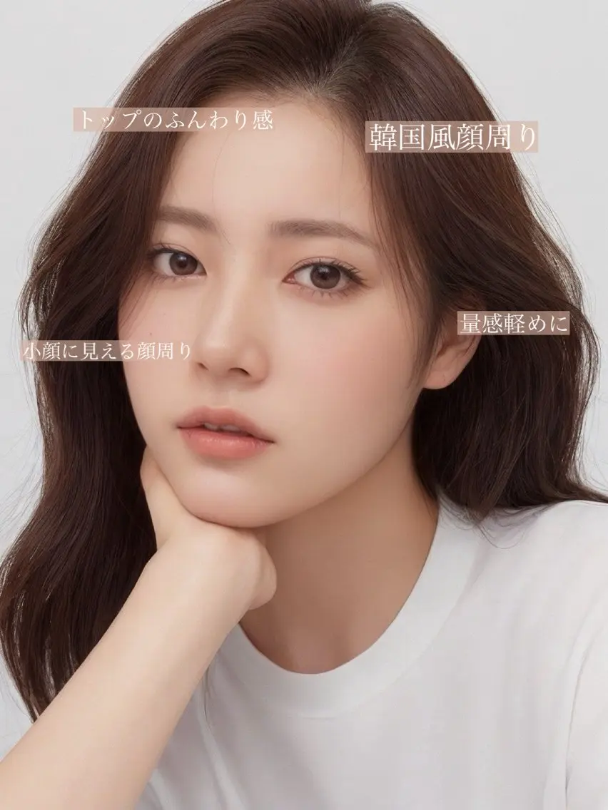 ロング 映える顔まわり/前髪 特化 💗 ユキマのヘアスタイル
