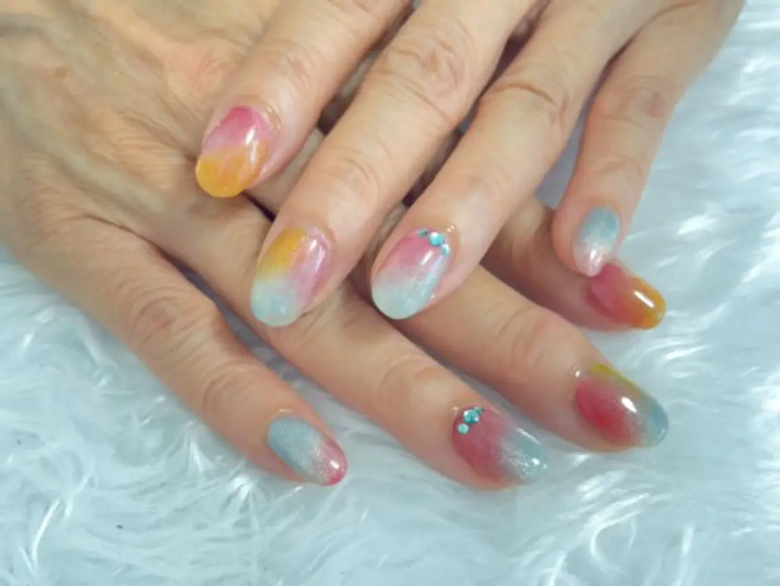 ネイル フットネイル 松永 いぶきのネイルデザイン