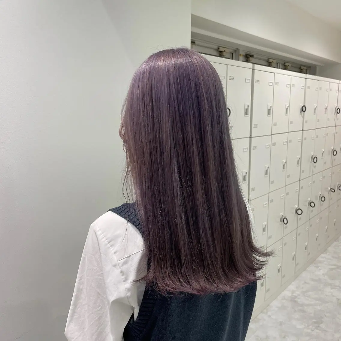 セミロング カラー ヘアアレンジ ヘアカラー 【透明感×レイヤー】 🍃RIKU🍃のヘアスタイル