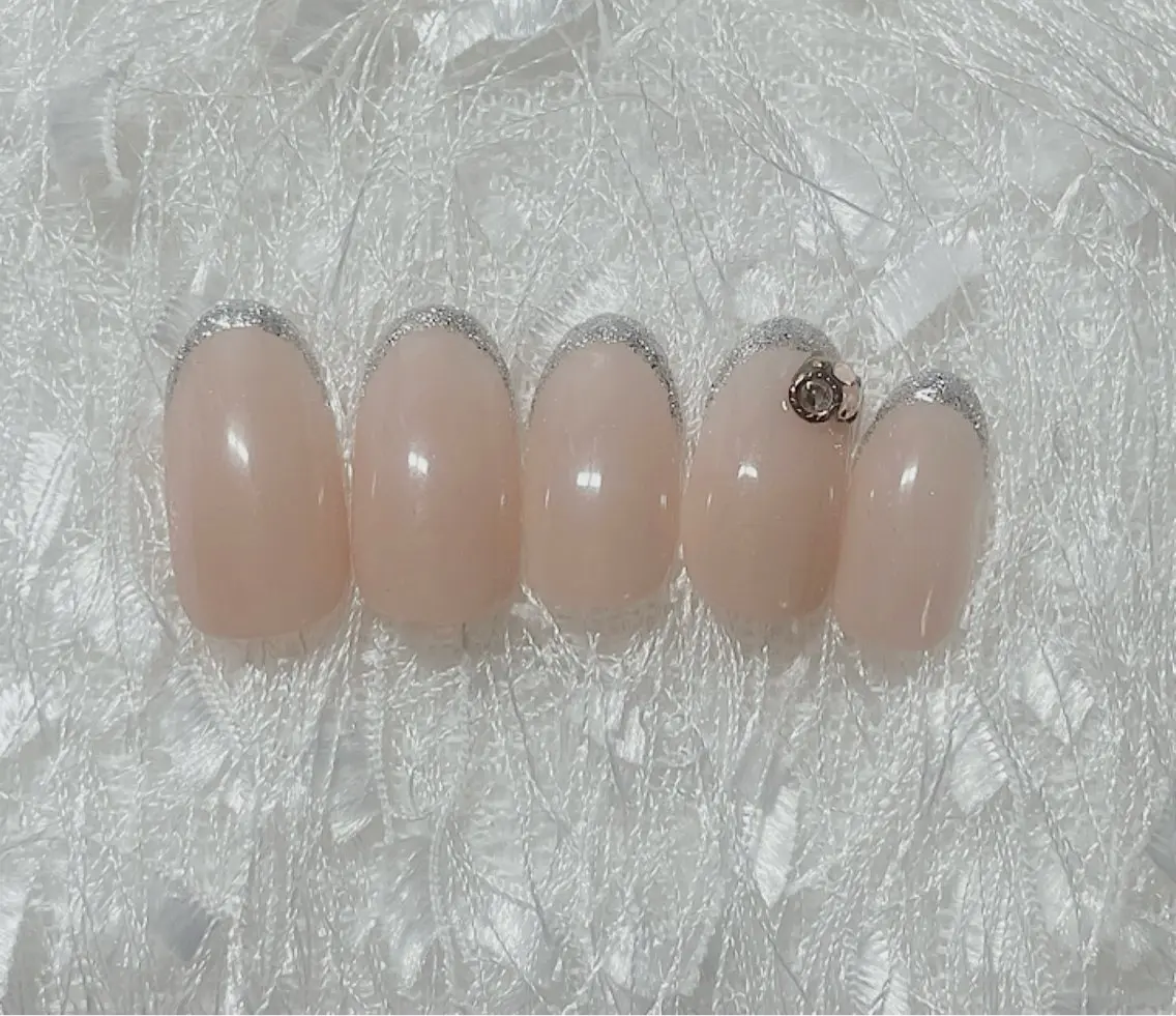 ネイル アートネイル フレンチネイル オフィスネイル シンプルネイル Nakao Hitomiのネイルデザイン