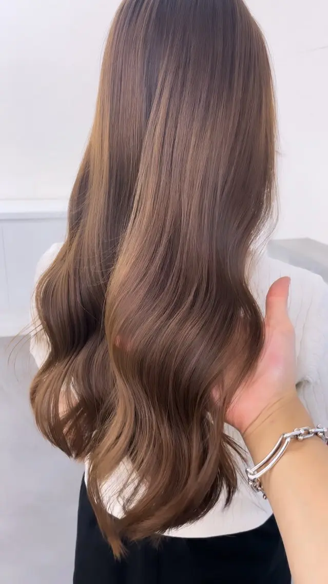 ロング カラー カット ヘアカラー トリートメント 🦋韓国系指名No1 店長/圓山 祐也🦋のヘアスタイル