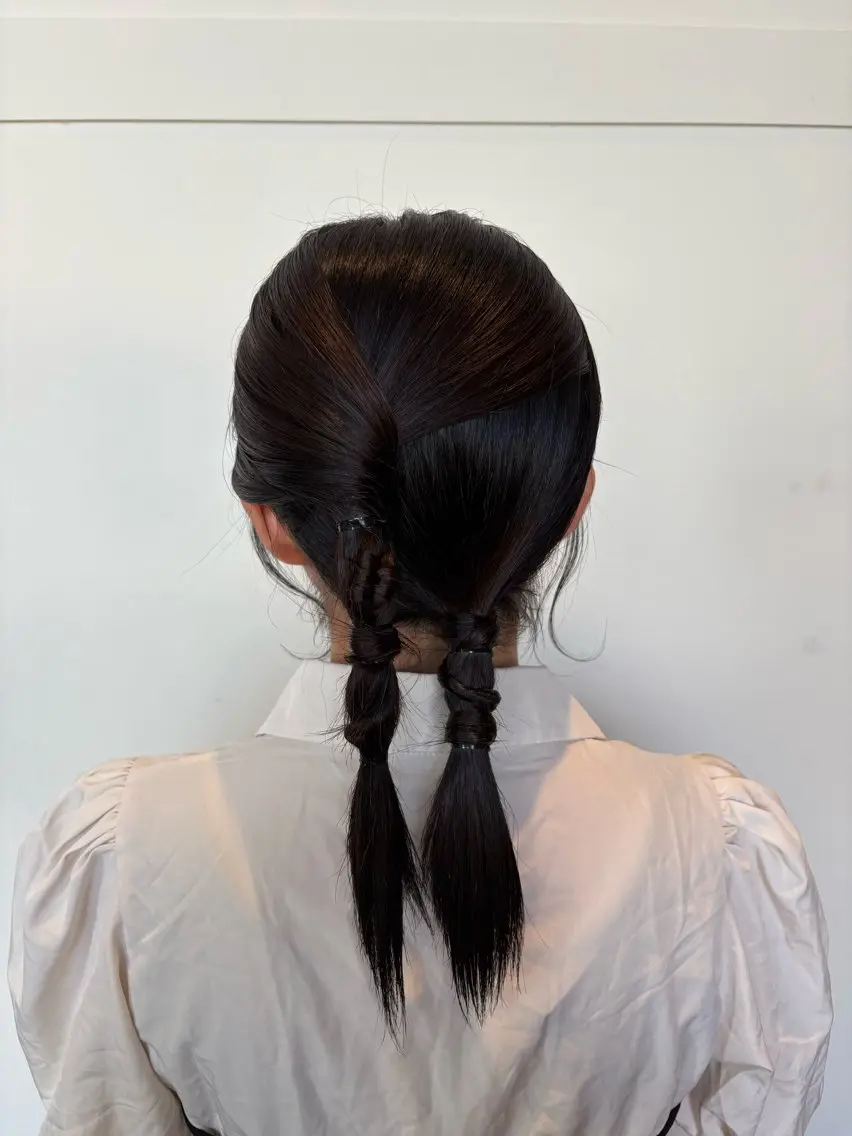 ヘアアレンジ ヘアセット 高橋 乙葉のヘアスタイル