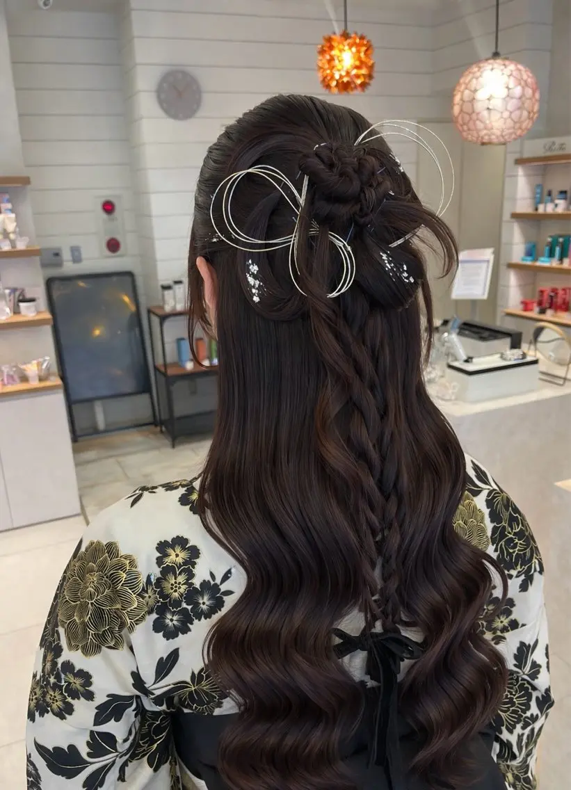 ヘアアレンジ Miwa🦋渋谷/ 透明感カラー/セットのヘアスタイル