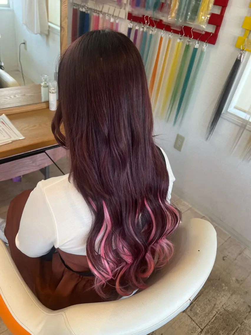 エクステ 辻村 遥楓のヘアスタイル