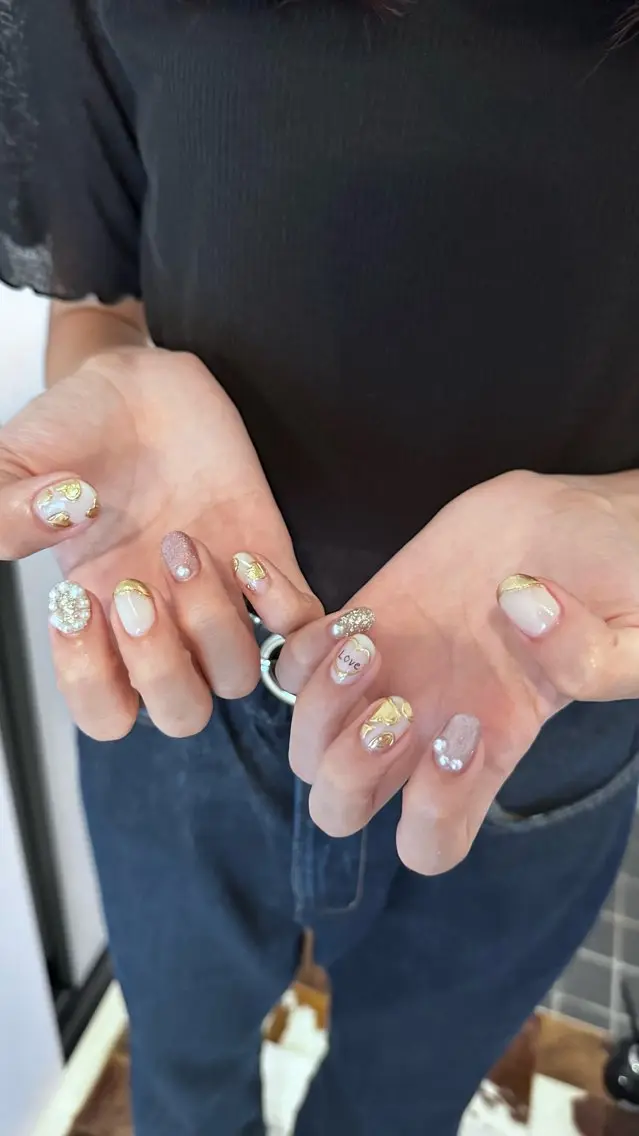 ネイル ニュアンスネイル ハンドネイル ハンドケア Atelier Ariのネイルデザイン