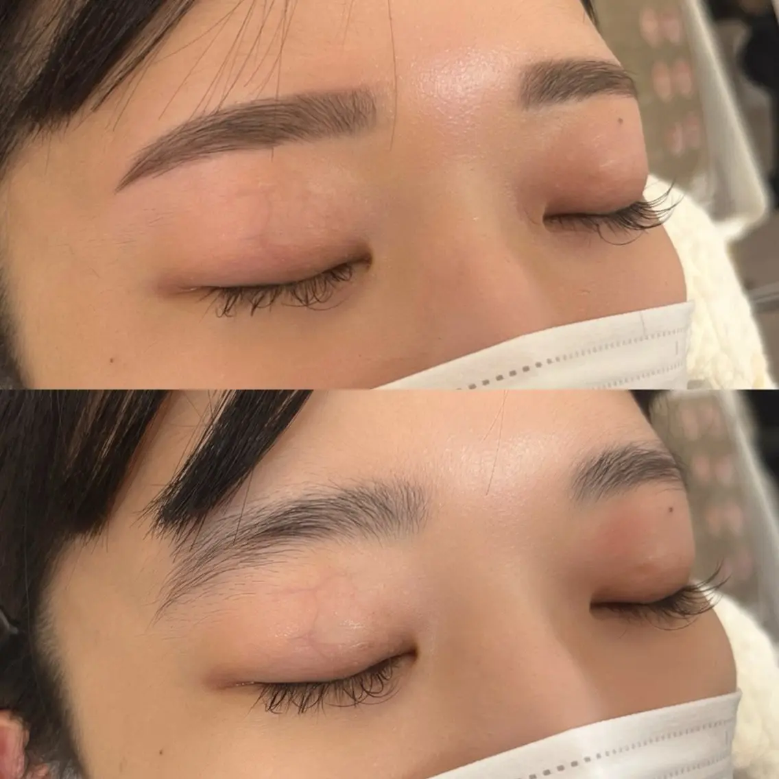 アイブロウ ワックス脱毛 眉カット favori名古屋 ❄️ゆきなのマツエク・マツパデザイン