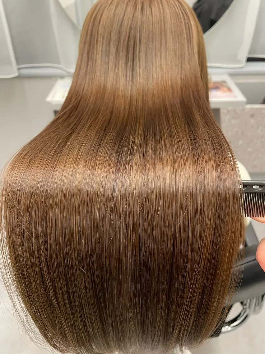🌸ご新規様限定🌸髪質改善カラー➕カット➕コタWトリートメント🍯💖12000→9300の写真