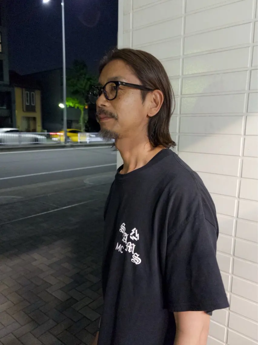 ミディアム メンズ KVELL ユナのヘアスタイル