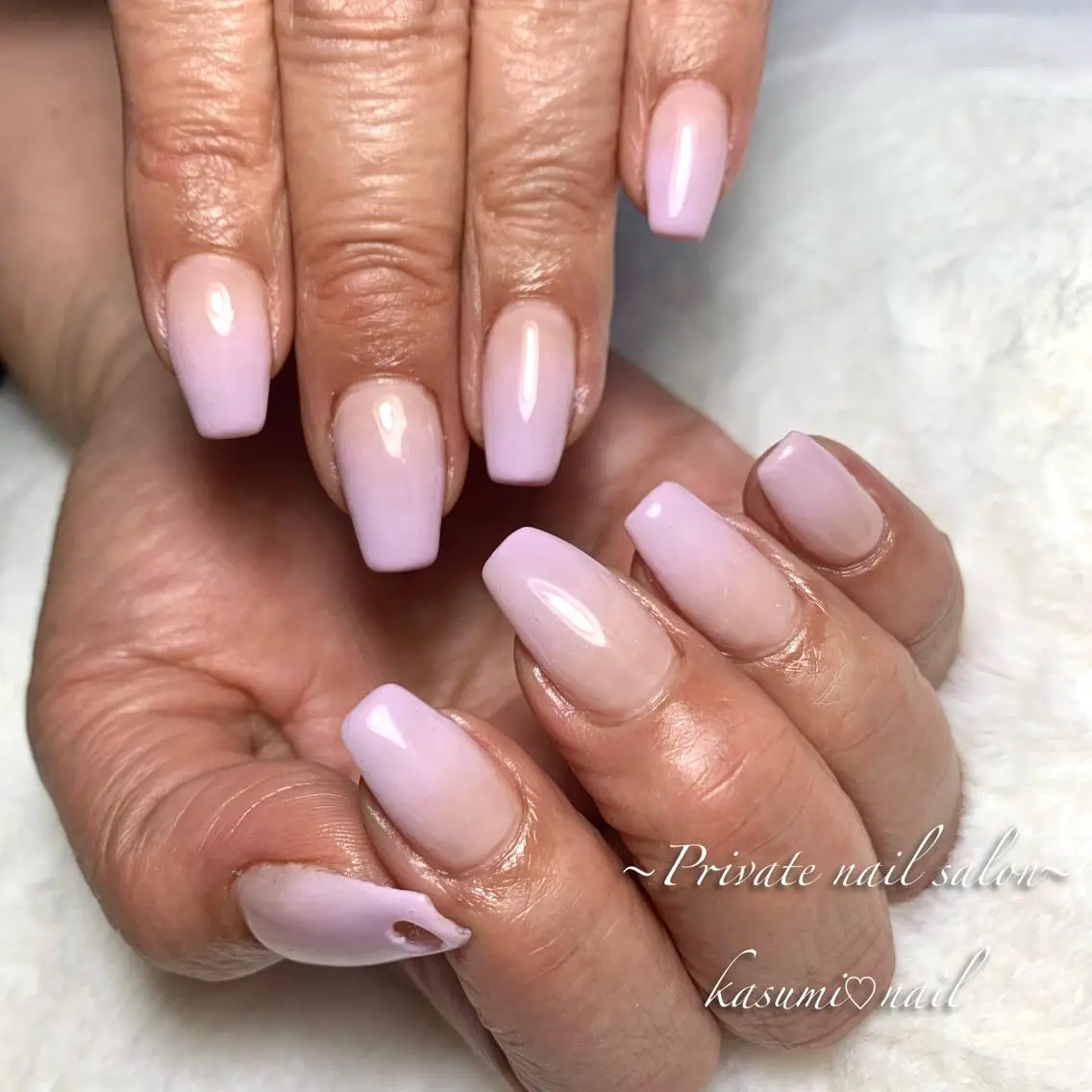 ネイル ニュアンスネイル 春ネイル KASUMI♡ Nailのネイルデザイン