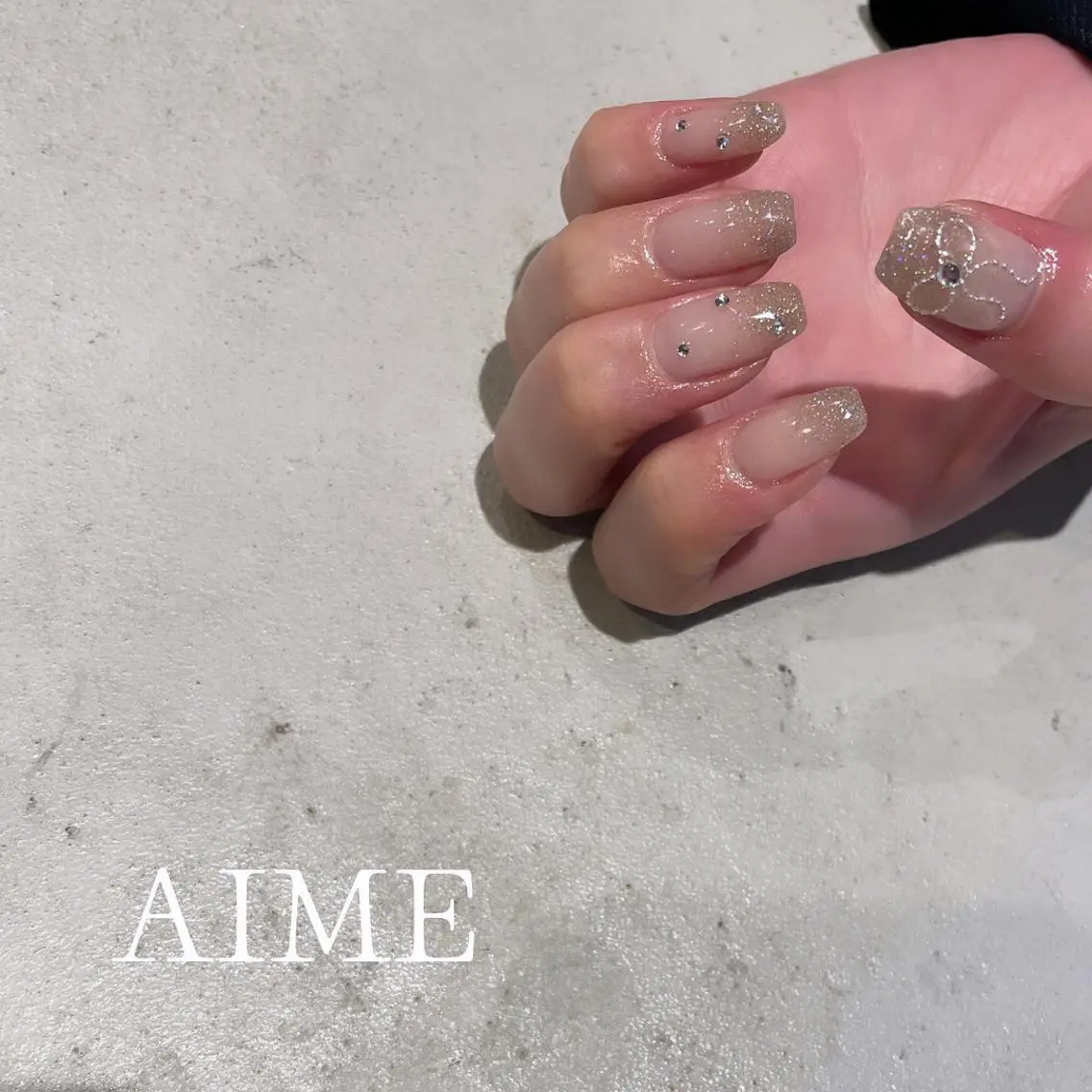 ネイル ハンドネイル AIME (momo)のネイルデザイン