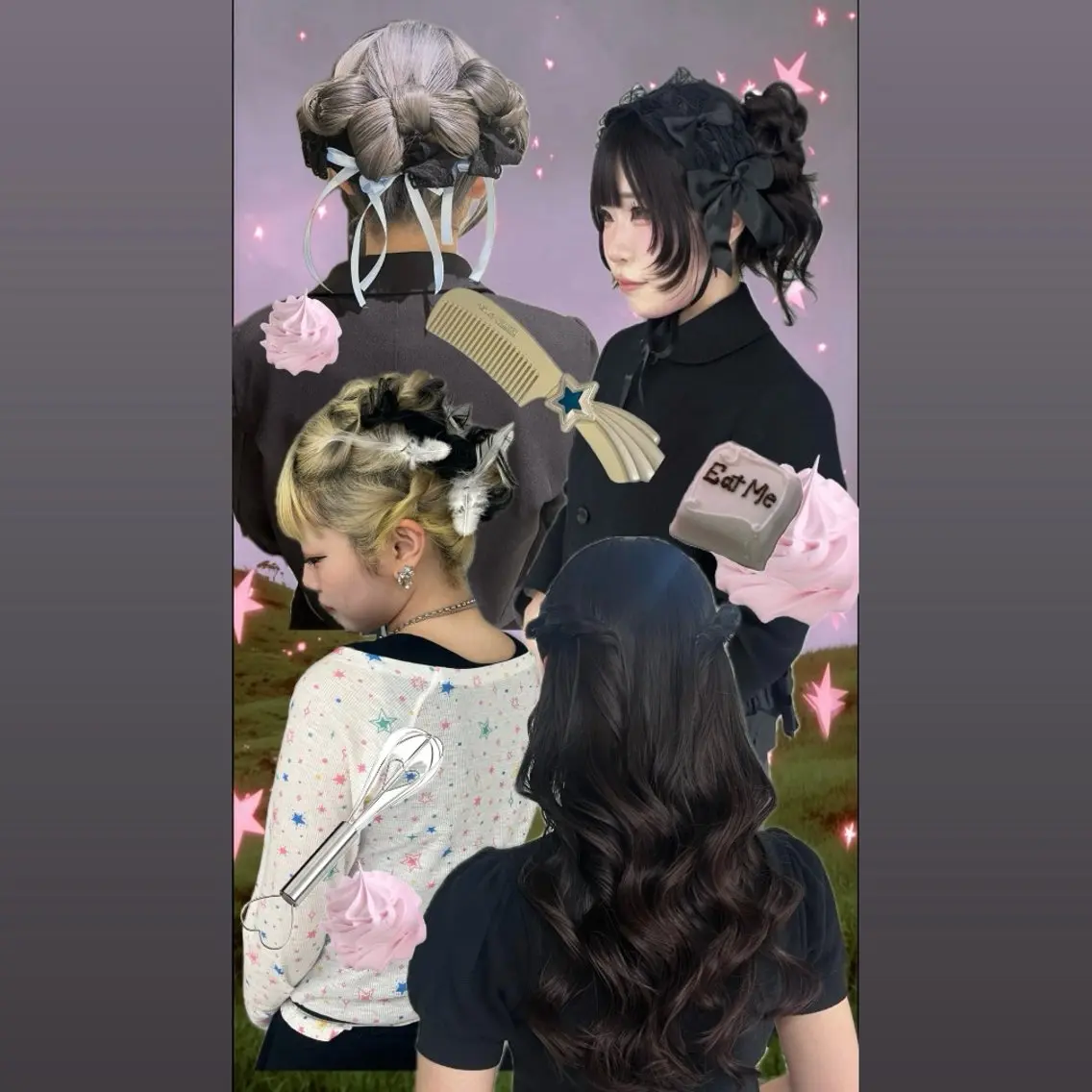 ヘアアレンジ ハーフアップ ポニーテール 結婚式・ブライダル ヘアセット 広香🪽ハイトーン/ レイヤー/ヘアセットのヘアスタイル