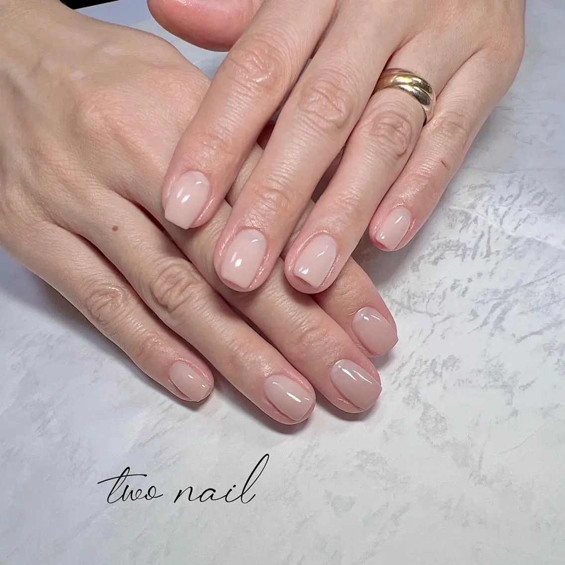 ネイル アートネイル フットネイル ハート ニュアンスネイル ホワイト ハンドネイル two nailのネイルデザイン