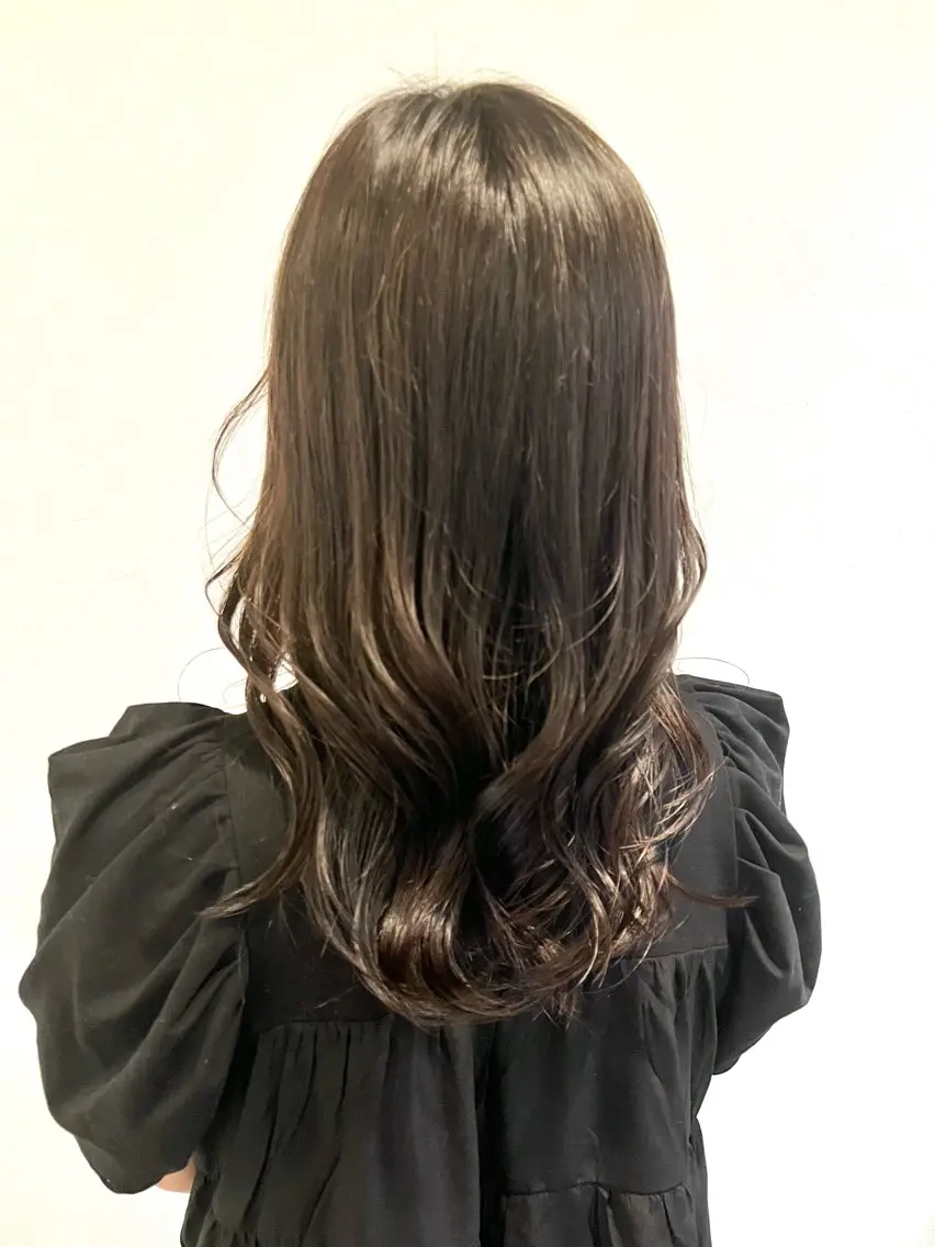セミロング ヨシンモリ LINKLINK Honokaのヘアスタイル