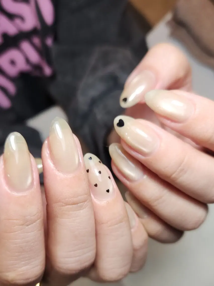 ネイル ホログラムネイル ハンドネイル NailSalon N.中目黒のネイルデザイン