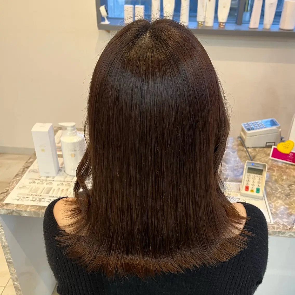 カラー MOMOKA / Lapis今泉店のヘアスタイル