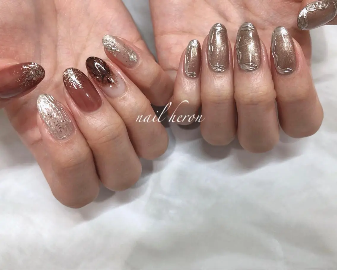 ネイル saki_ nail heronのネイルデザイン