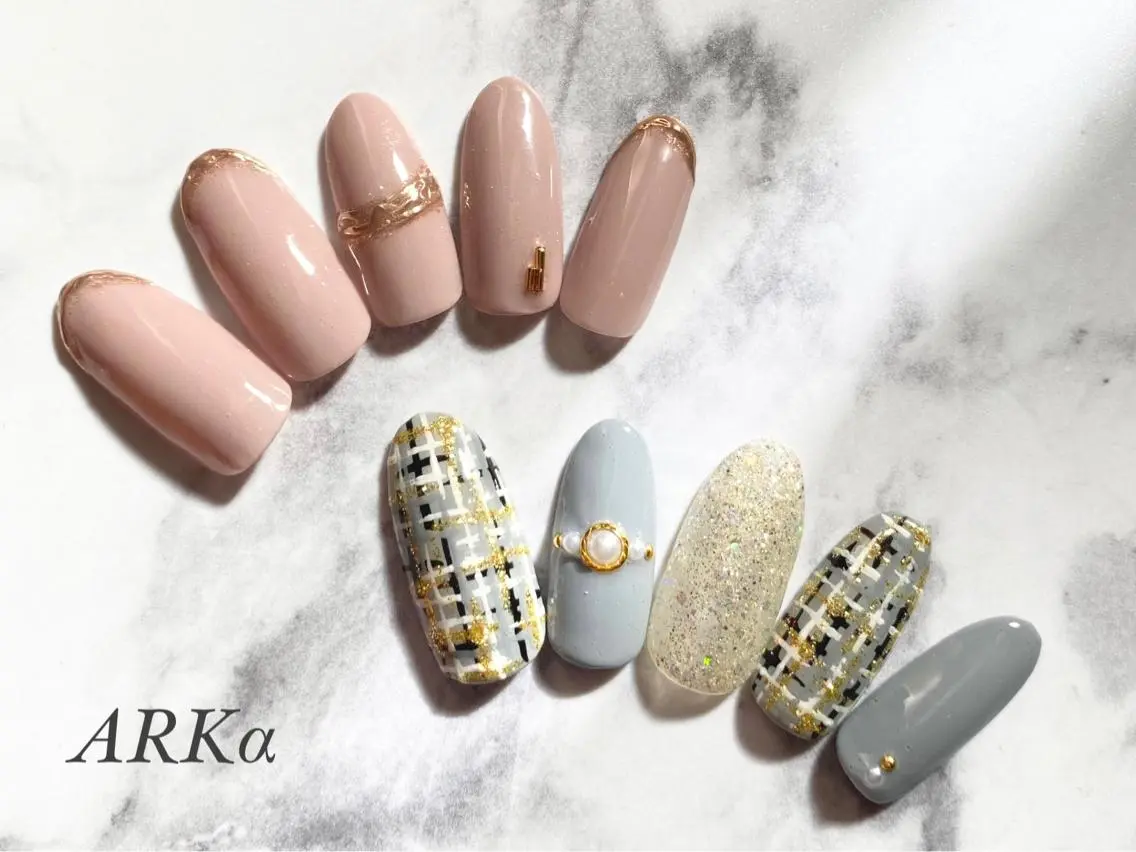 ネイル ハンドネイル Nailsalon ARKαのネイルデザイン