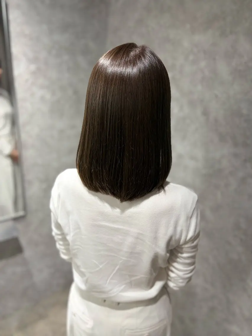 セミロング カット ヘアカラー 美髪カラー/エクステ マツエク/cocoのヘアスタイル