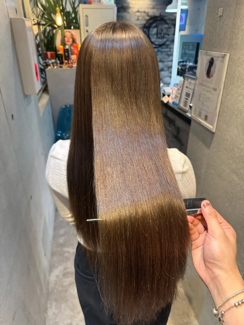 ロング 韓国レイヤー🩶🌙 Ryoseiのヘアスタイル