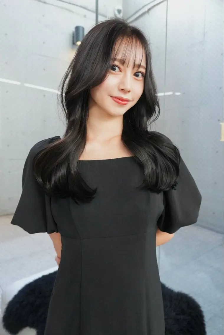 ロング カラー ヘアカラー 福岡美容室ハイトーン koudaiのヘアスタイル