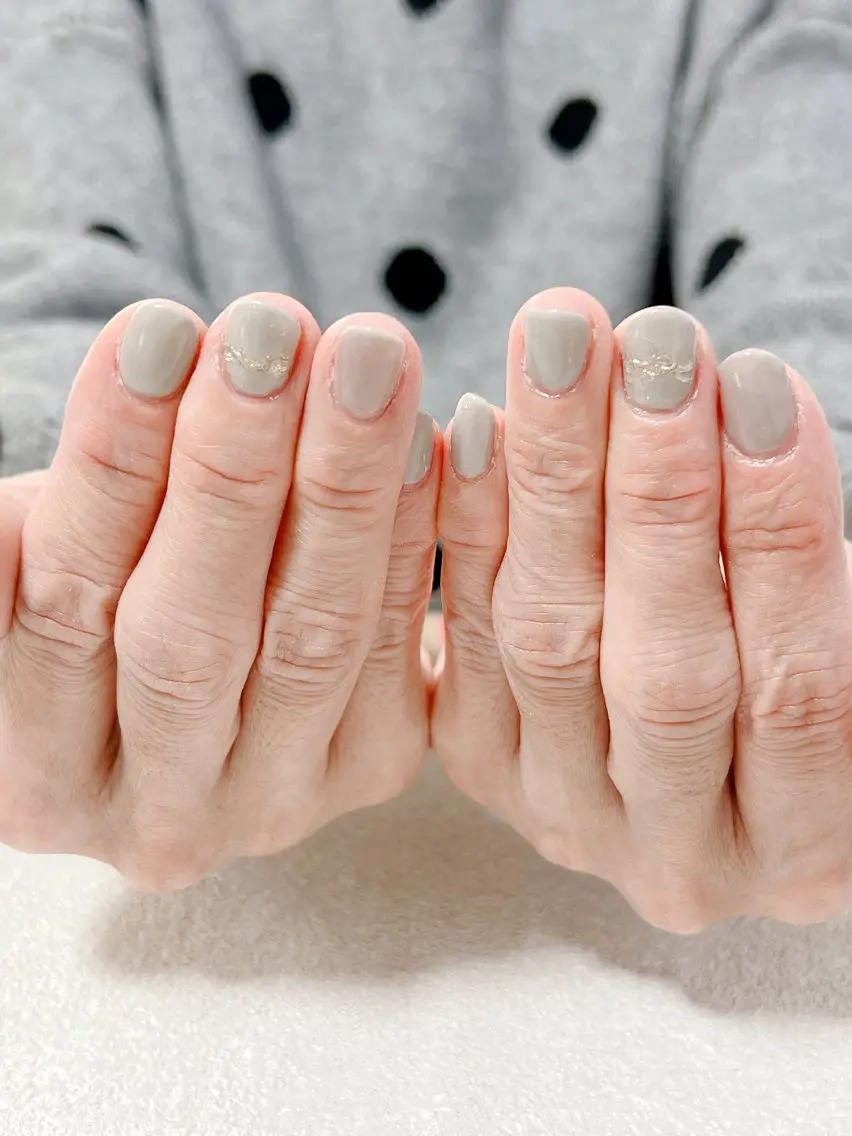 ネイル オーロラネイル フットネイル フレンチネイル ジェルネイル 韓国ネイル ハンドネイル mogunail &blowのネイルデザイン