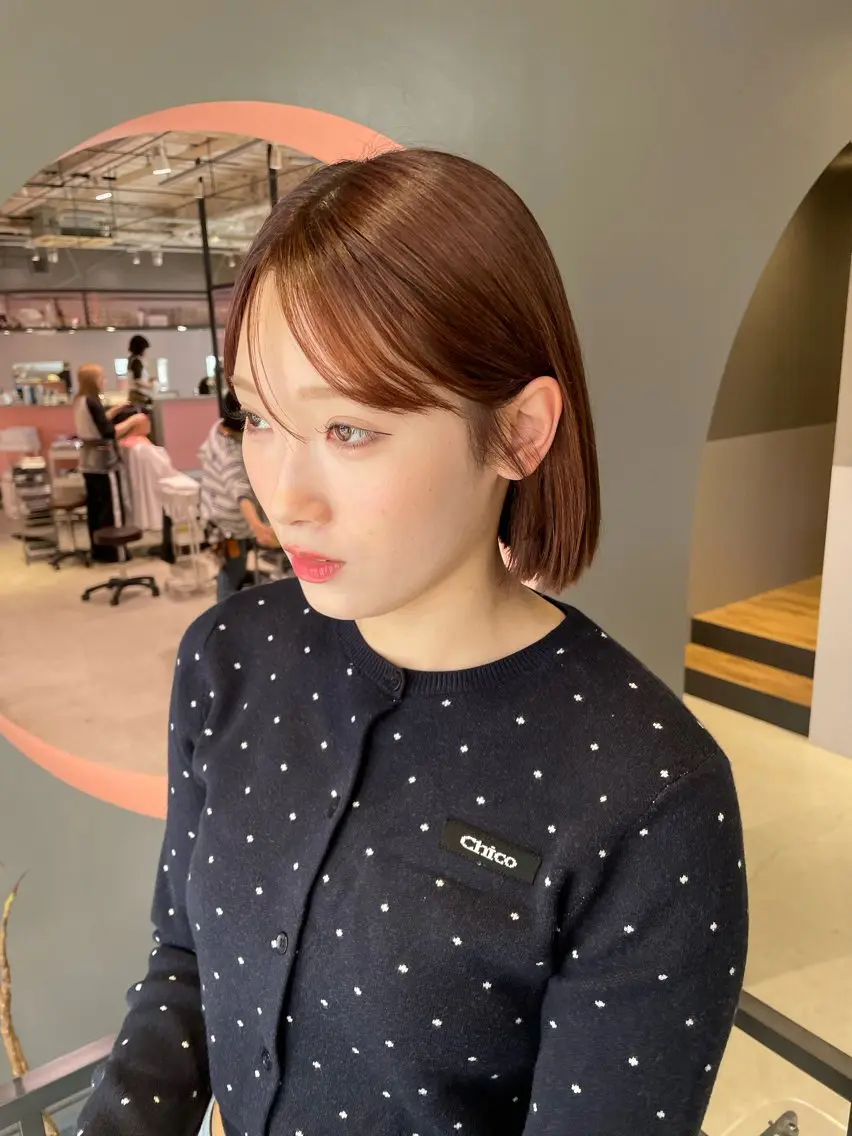 ミディアム カット ないとう ゆうかのヘアスタイル