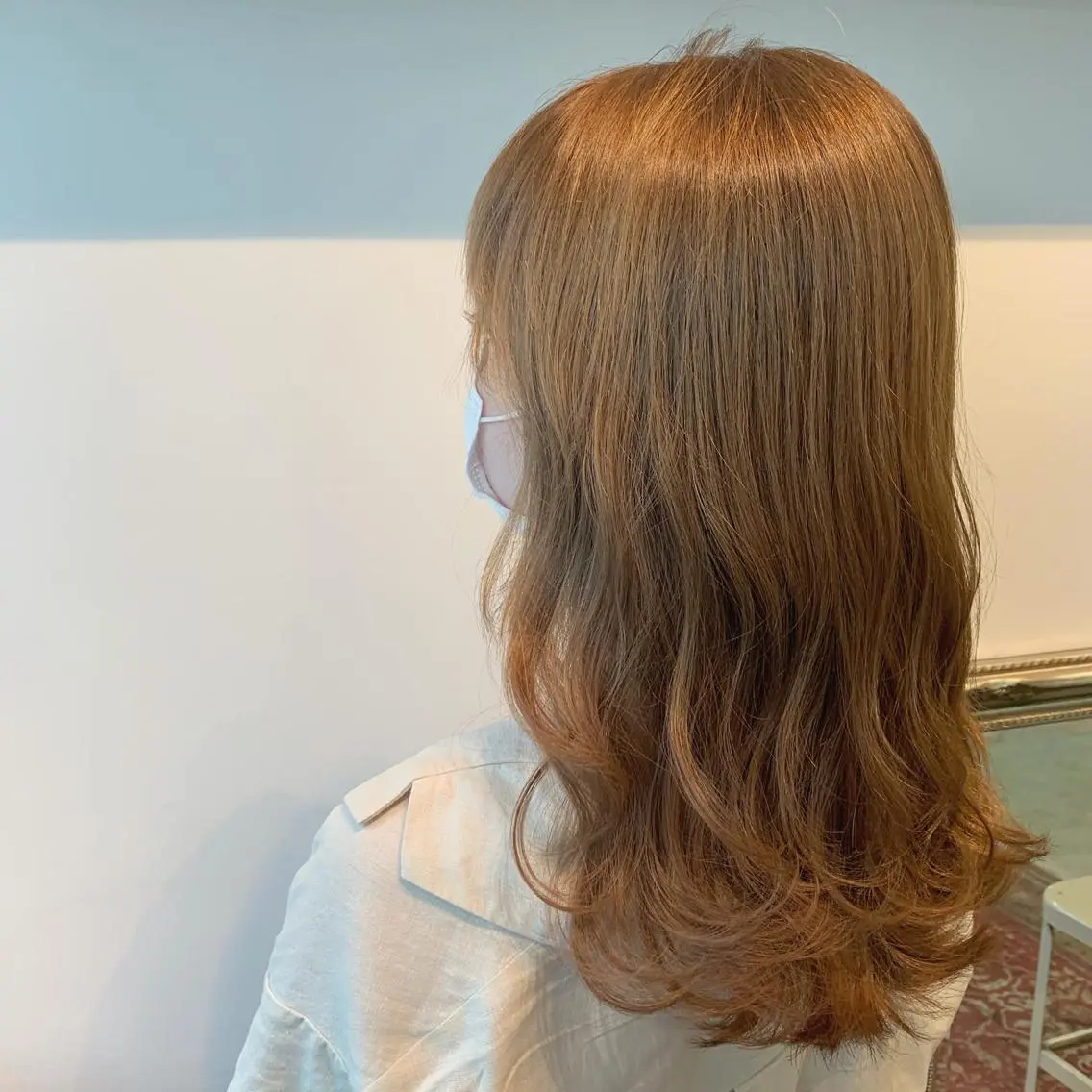 ロング カラー ヘアアレンジ ベージュカラー ヘアカラー トリートメント 山崎 澪 レイヤーカット/大宮のヘアスタイル