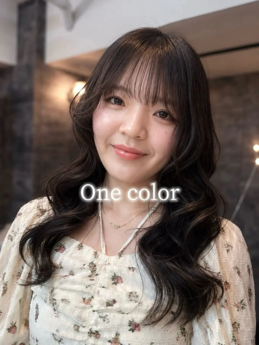 カラー 🎀古沢月渚🎀 ヘアセット/1カラーのヘアスタイル
